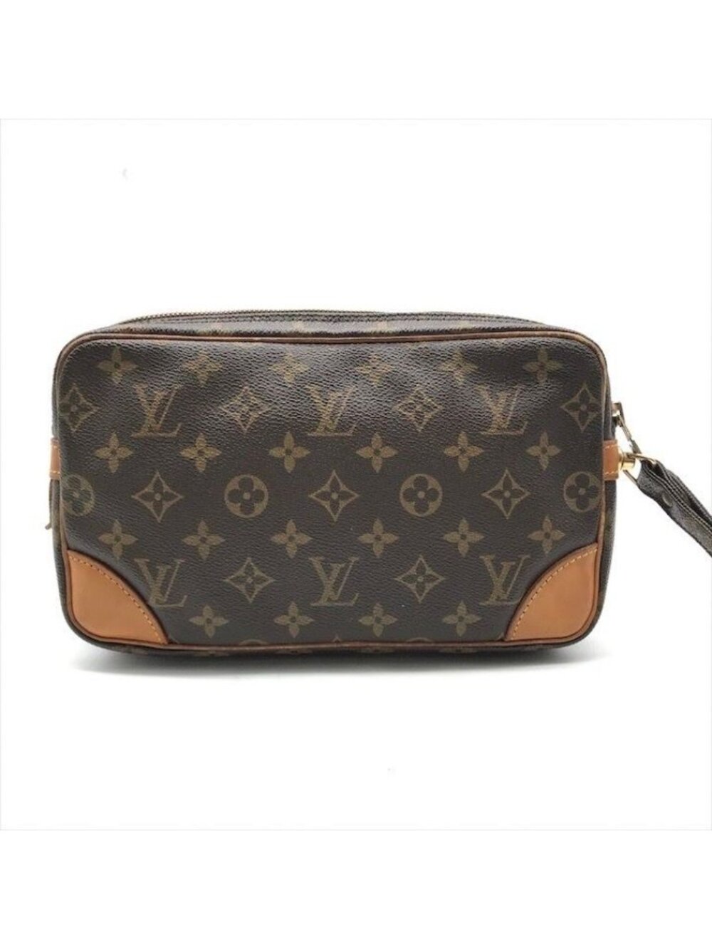 Louis Vuitton Monogram Marly Dragonne Second Pouch Purse - Picture 2 of 10